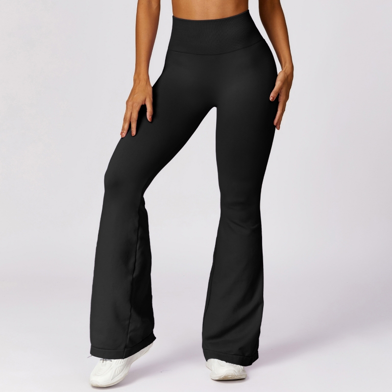 SKL-CCK7502 SEAMLESS FLARE YOGA PANTS