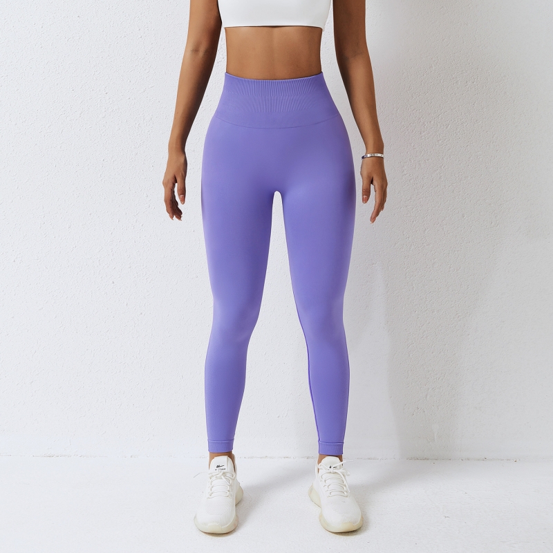 SKL-BCK6363 SEAMLESS YOGA PANTS