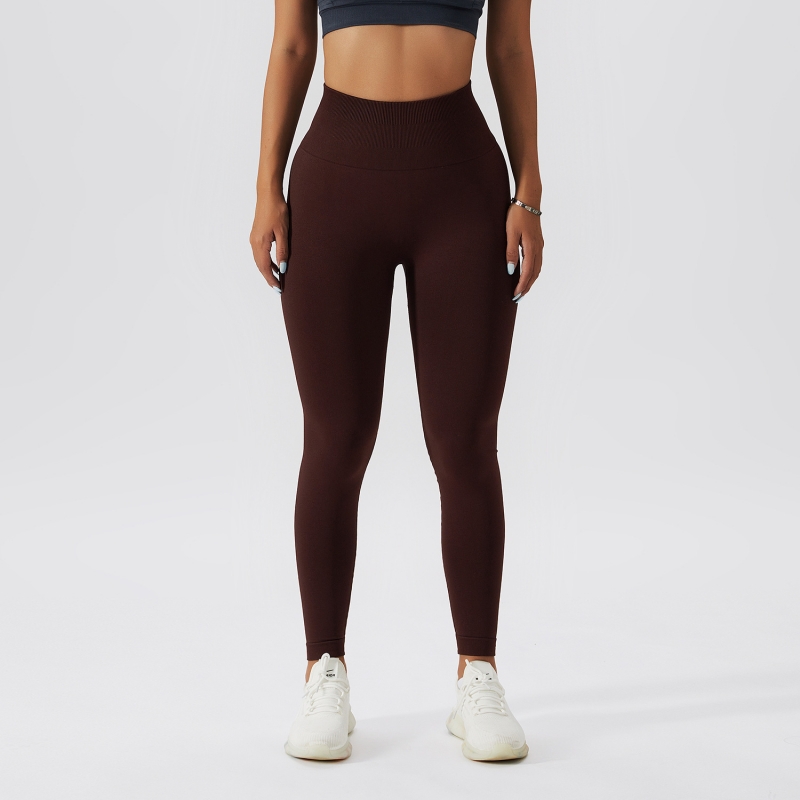 SKL-BCK6363 SEAMLESS YOGA PANTS