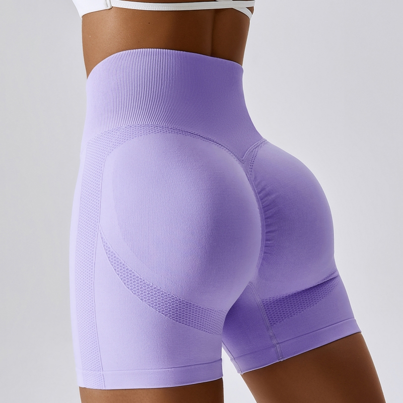 SKL-CDK6415 BUTT CONTOUR SEAMLESS YOGA SHORTS