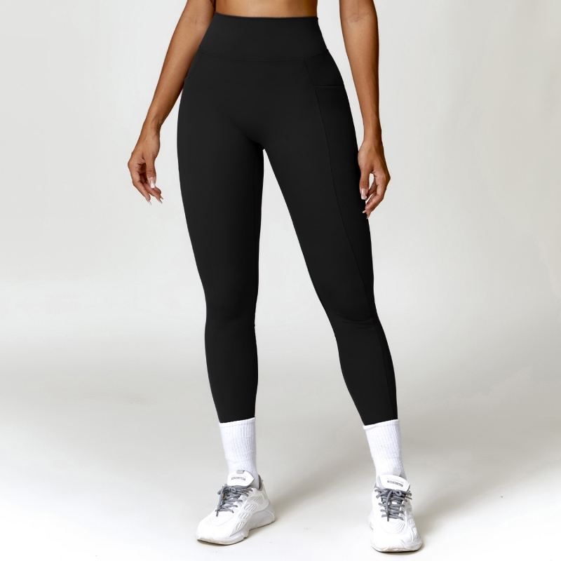 SKL-CCK8524 V CUT SCRUNCH YOGA PANTS