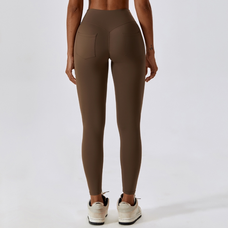 SKL-CCK8150 VWAIST SCRUNCHED YOGA PANTS