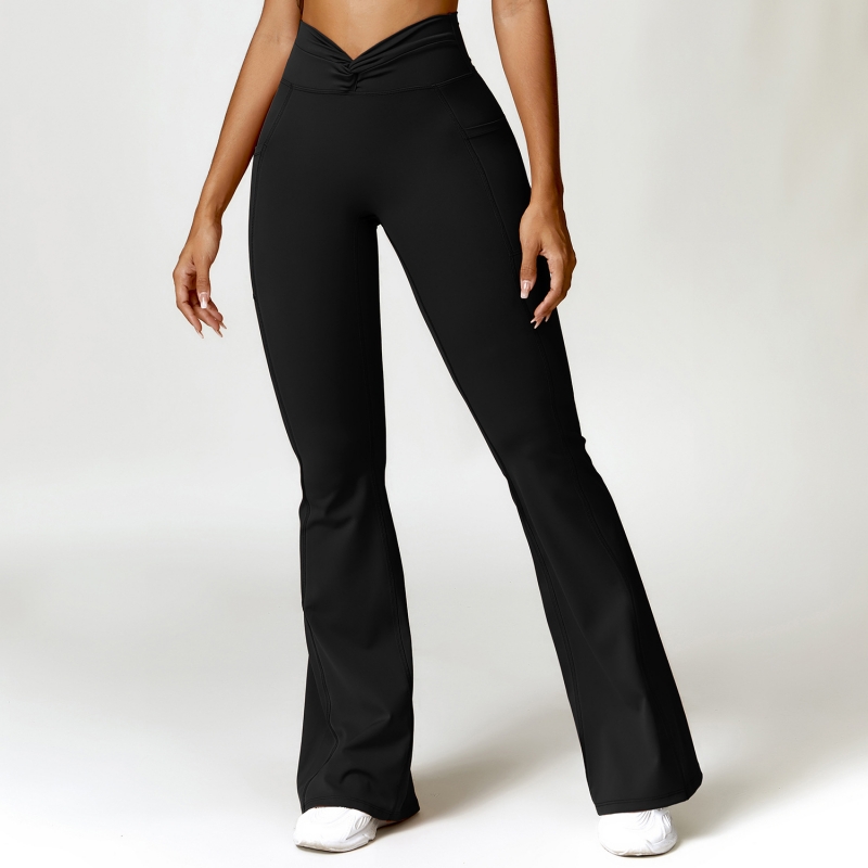 SKL-CCK8528-2 TWIST WAIST YOGA PANTS