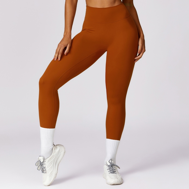 SKL-CCK8518 BRUSHED SCRUNCH YOGA PANTS