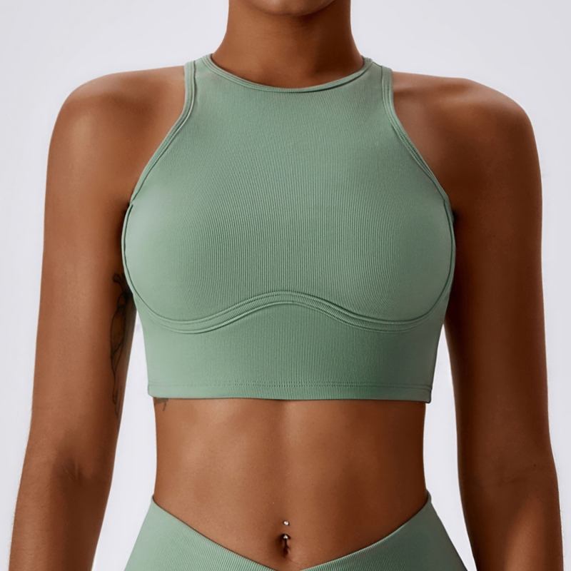 SKL-CWX8333-2 I-SHAPE HOLLOWBACK CROP YOGA BRA