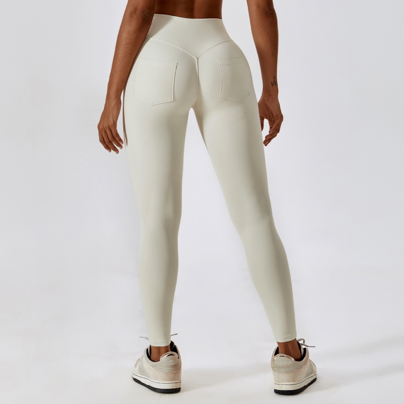 SKL-CCK8150 VWAIST SCRUNCHED YOGA PANTS