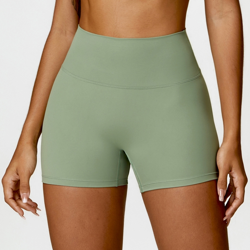 SKL-CDK8518 BRUSHED SCRUNCH YOGA SHORTS