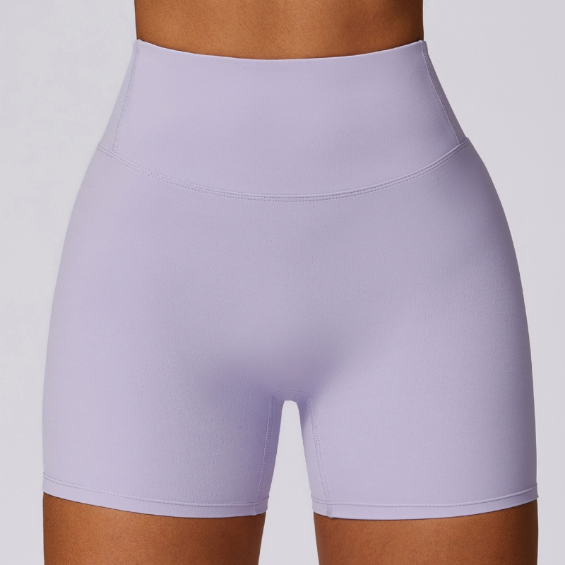 SKL-BDK8047 SEAMLESS HIGHT WAIST YOGA SHORTS