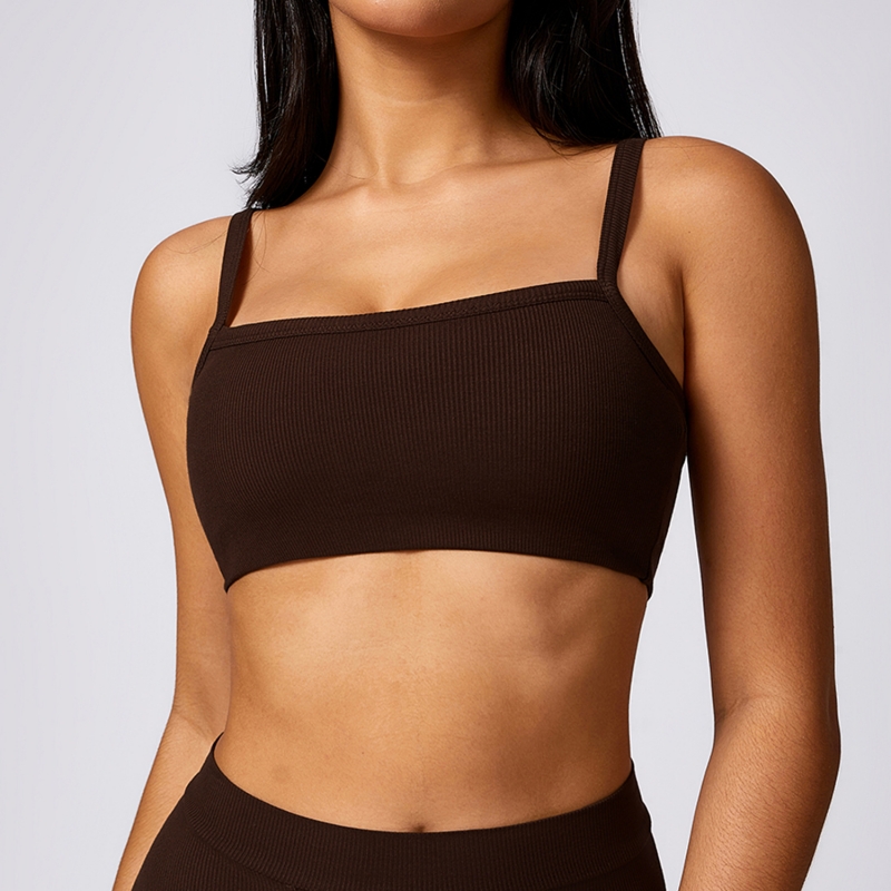 SKL-DWX8714 RIBBED YOGA BRA