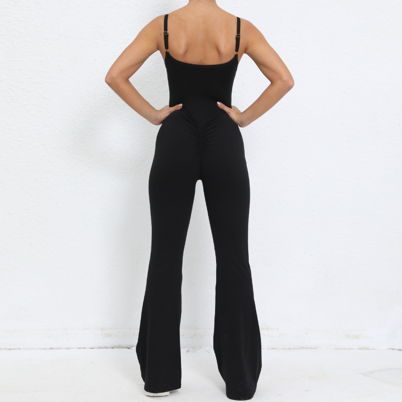 SKL-QSCT109 SLEVELESS BACKLESS JUMP SUIT