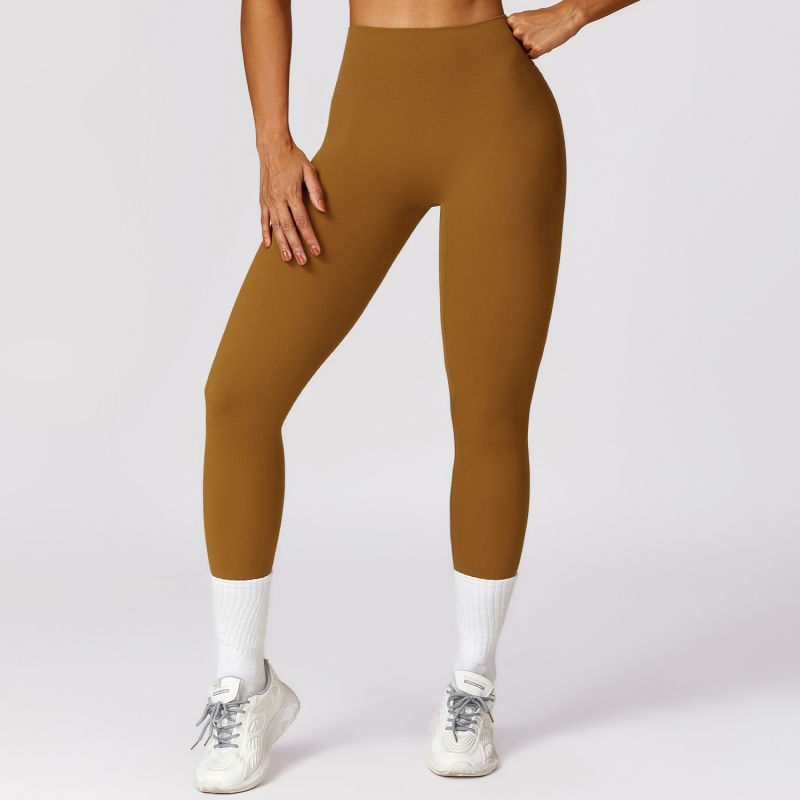 SKL-CCK8518 BRUSHED SCRUNCH YOGA PANTS