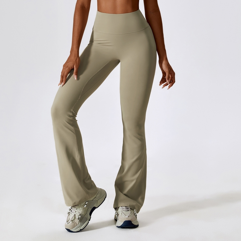 SKL-CCK8233 SCRUNCHED FLARED YOGA PANTS