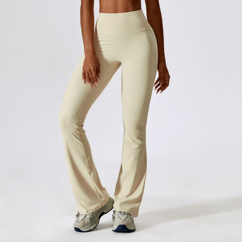 SKL-CCK8233 SCRUNCHED FLARED YOGA PANTS