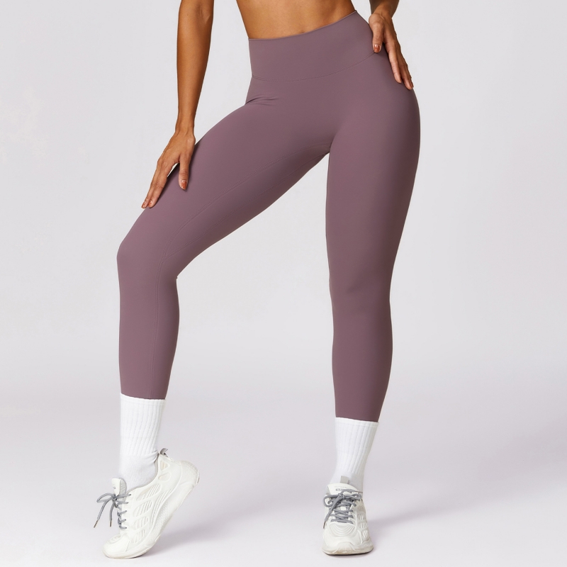 SKL-CCK8518 BRUSHED SCRUNCH YOGA PANTS