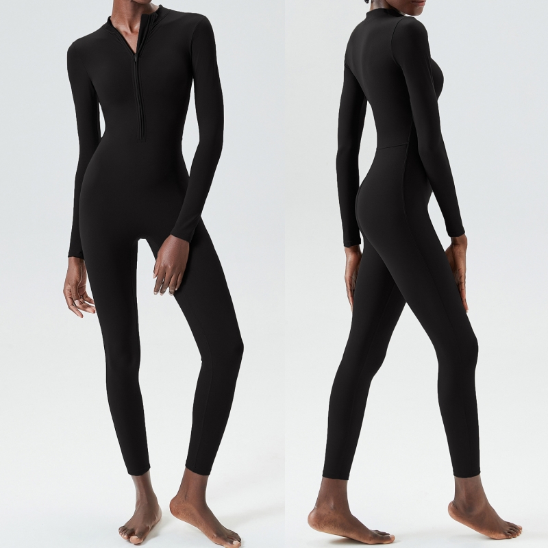 SKL-SDLT481  LONG SLEEVE JUMPSUIT