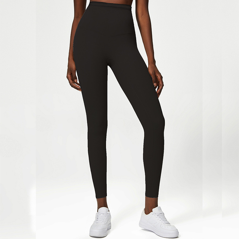 SKL-SDC131  CONTRAST COLOR SEAM YOGA PANTS