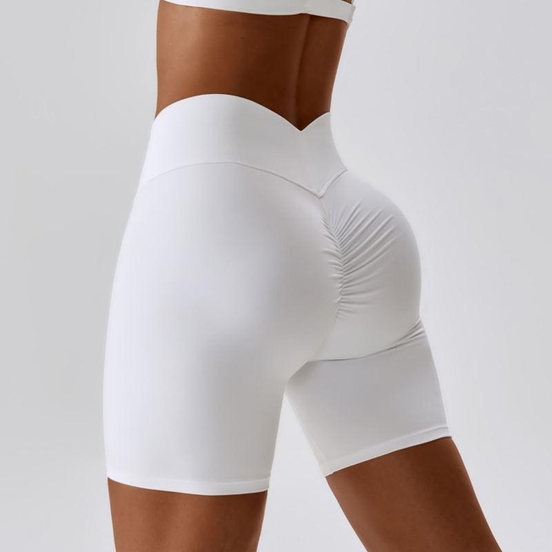 SKL-CDK8233 SEAMLESS SCRUNCHED YOGA SHORTS