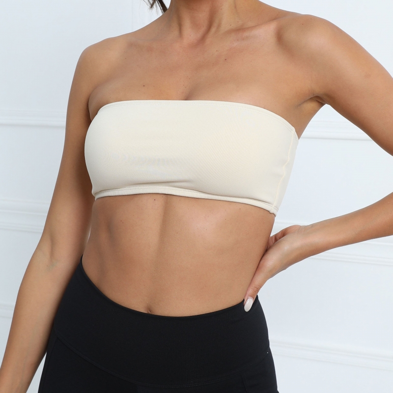 SKL-QSRD803 SLEVELESS BACKLESS YOGA BRA