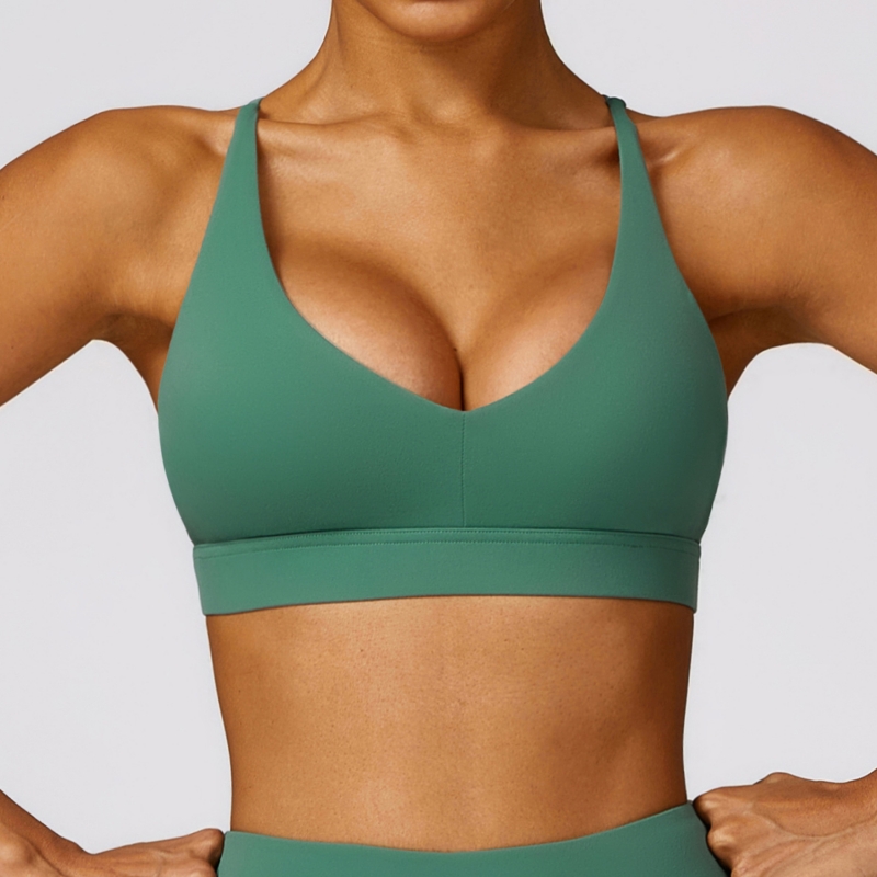 SKL-CWX8552 BRUSHED BACKLESS YOGA BRA