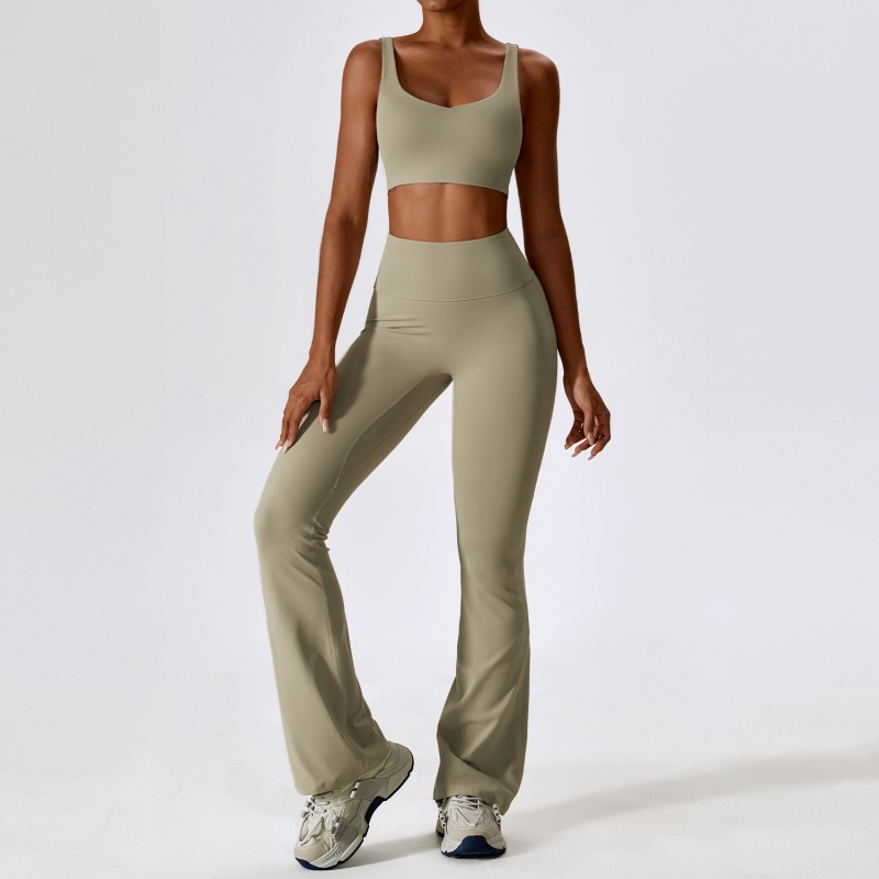 SKL-TZ8232 FLARED PANTS YOGA SET