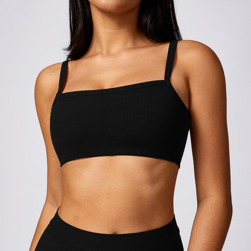 SKL-DWX8714 RIBBED YOGA BRA