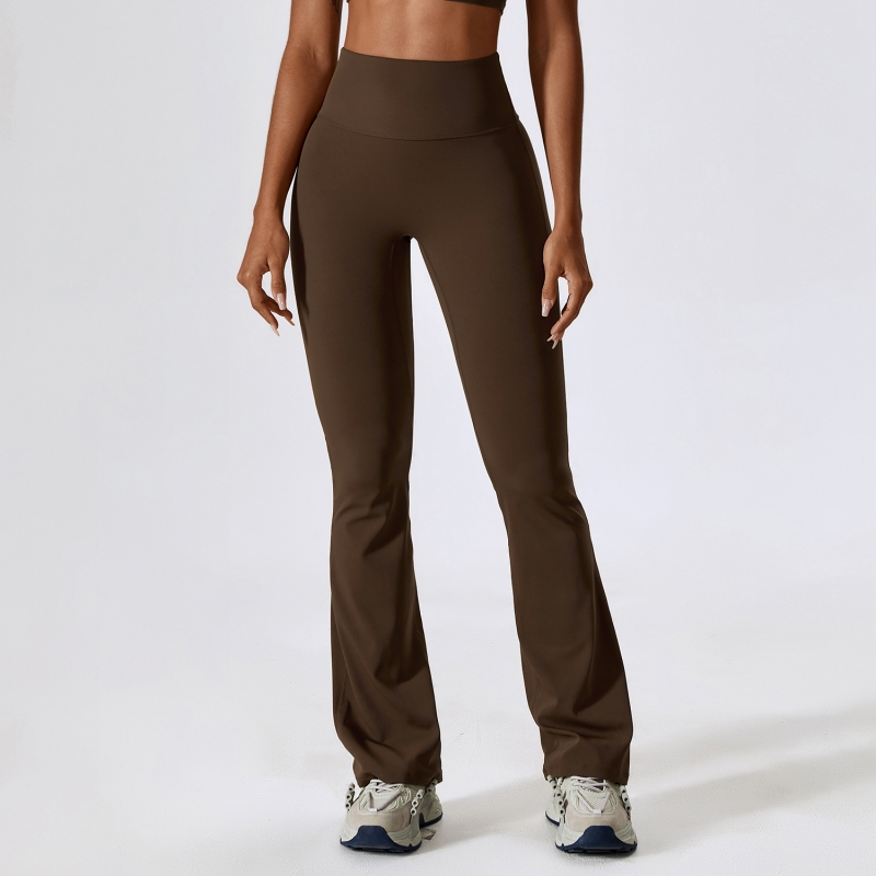 SKL-CCK8233 SCRUNCHED FLARED YOGA PANTS