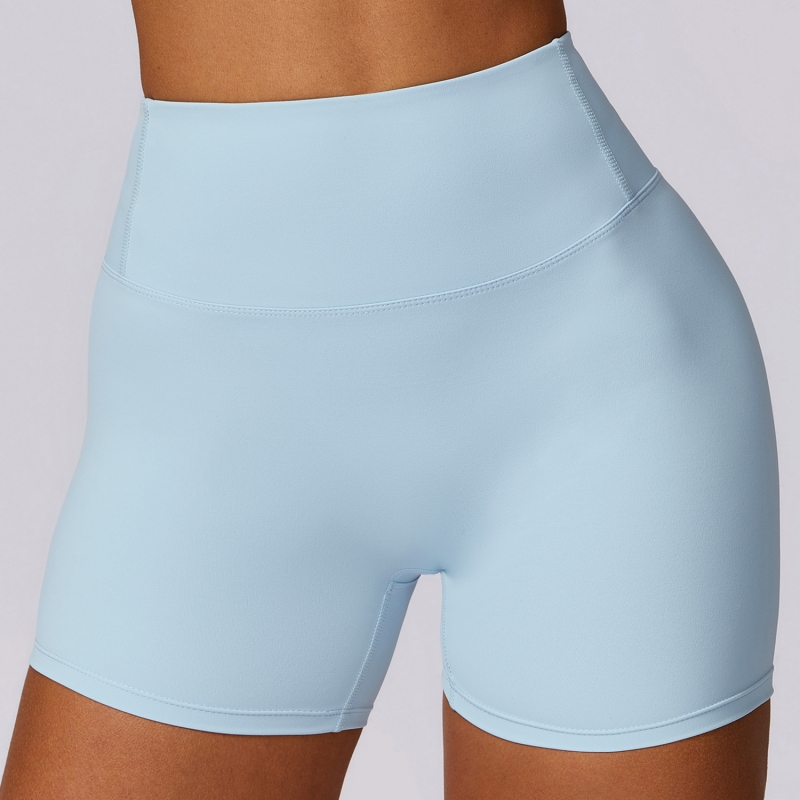 SKL-BDK8047 SEAMLESS HIGHT WAIST YOGA SHORTS