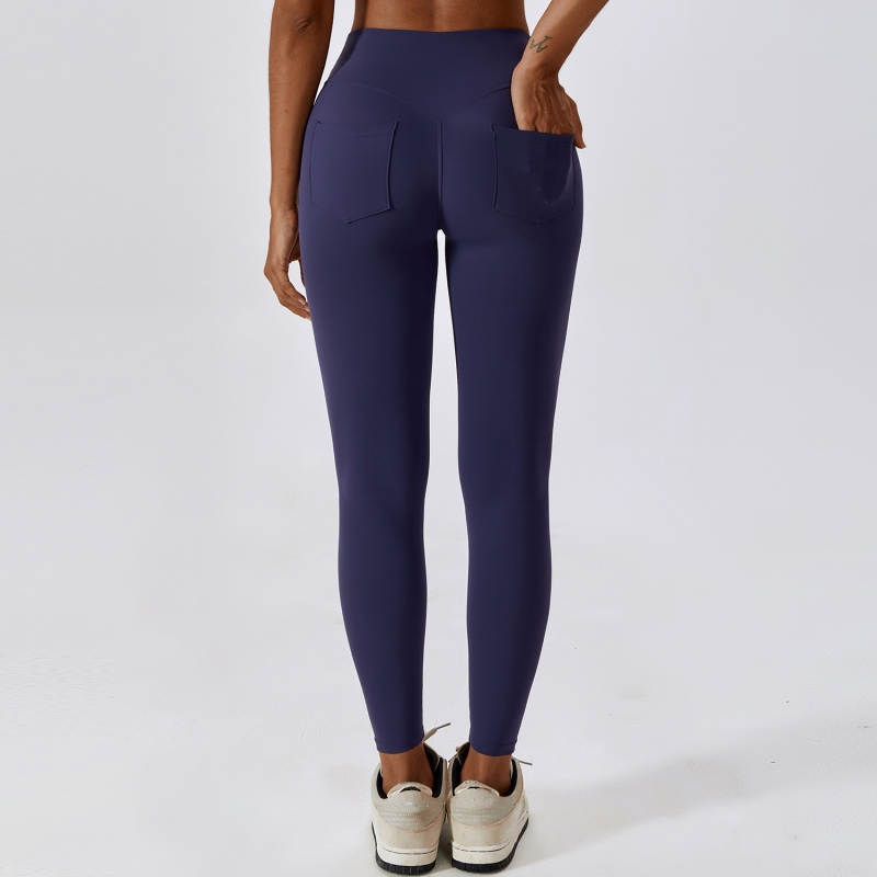 SKL-CCK8150 VWAIST SCRUNCHED YOGA PANTS