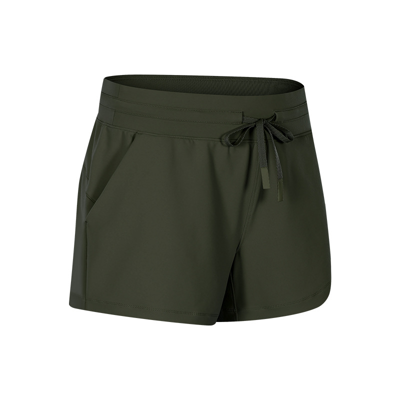 SKL-GSDK080 QUICK DRY HIGH WAIST YOGA SHORTS