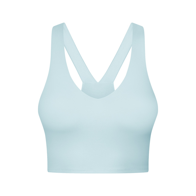 SKL-GSDT381 HIGH STRETCHY BACKLESS YOGA BRA