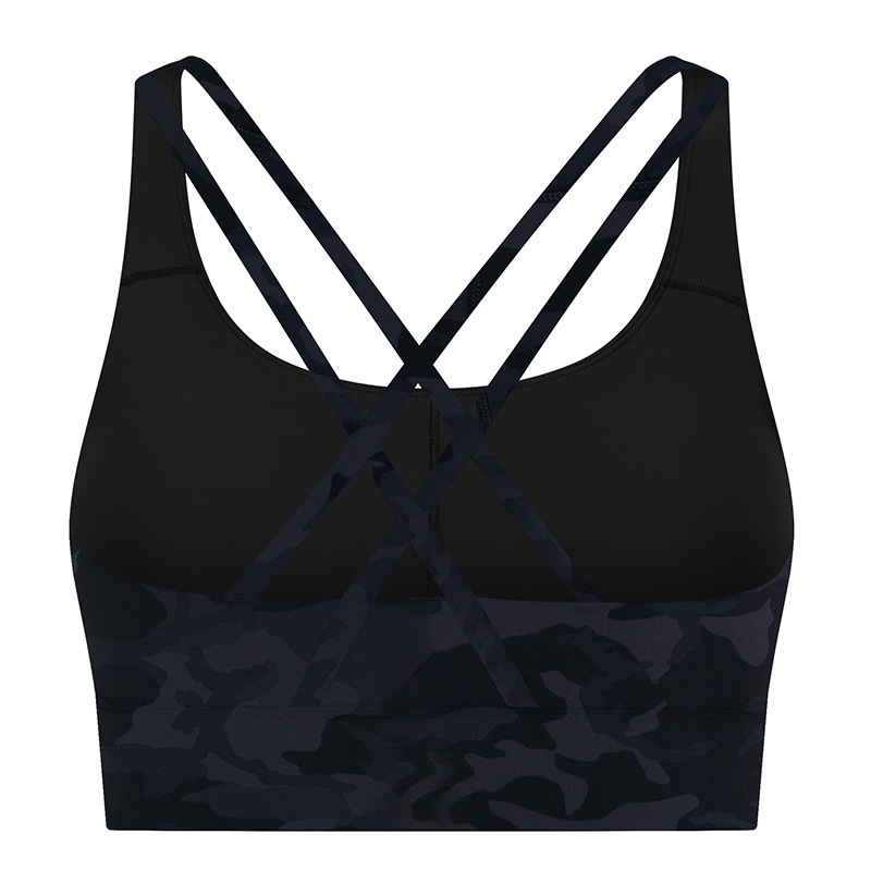 SKL-GSDW002 HIGH STRETCHY BACKLESS YOGA BRA