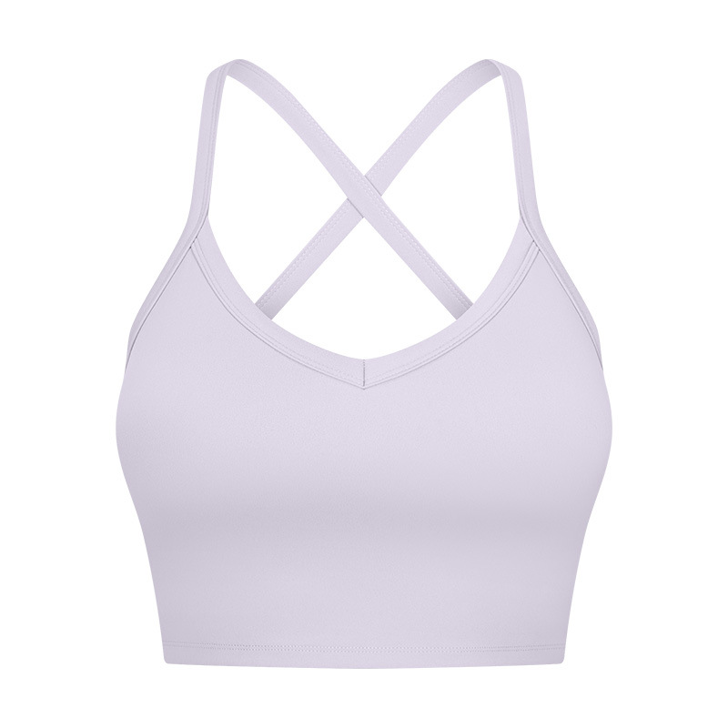 SKL-GSDW342 HIGH STRETCHY BACKLESS YOGA BRA