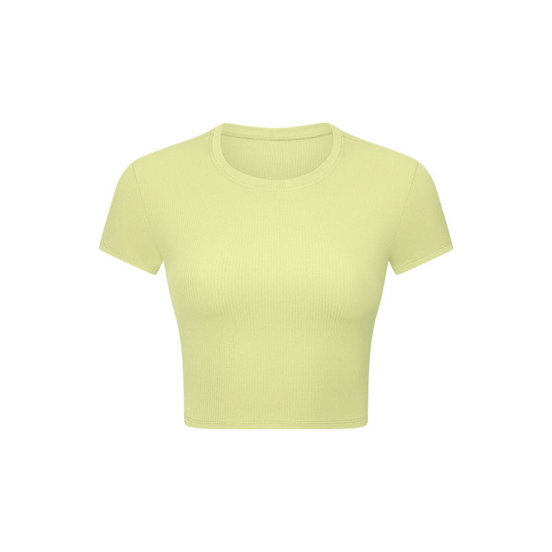 SKL-GSDS371 QUICK DRY ROUND NECKLINE SHORT SLEEVE