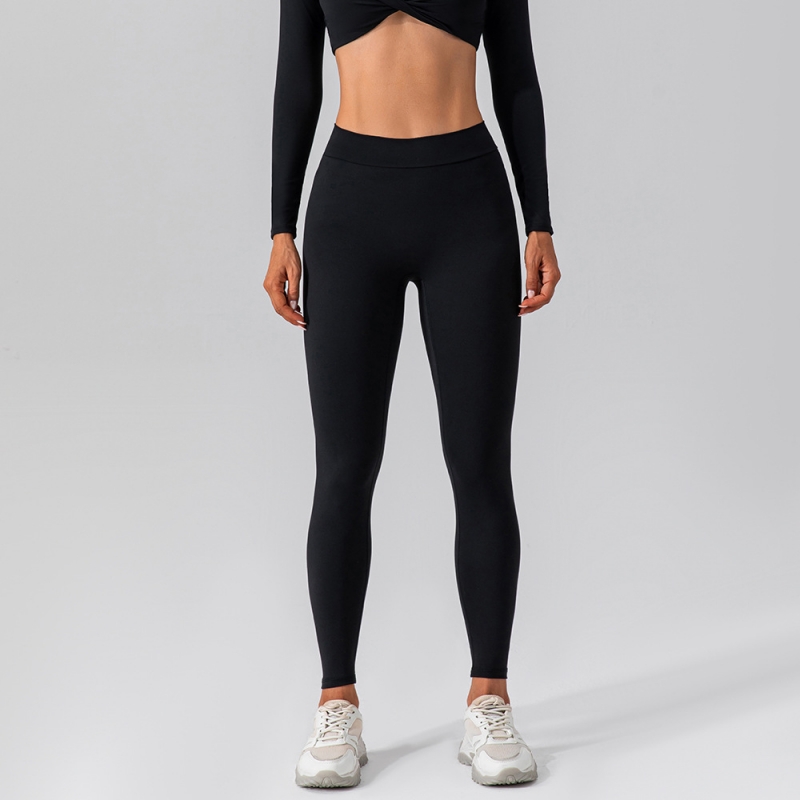 SKL-KW257 HIGH WAIST BUTT LIFT HIP YOGA PANTS