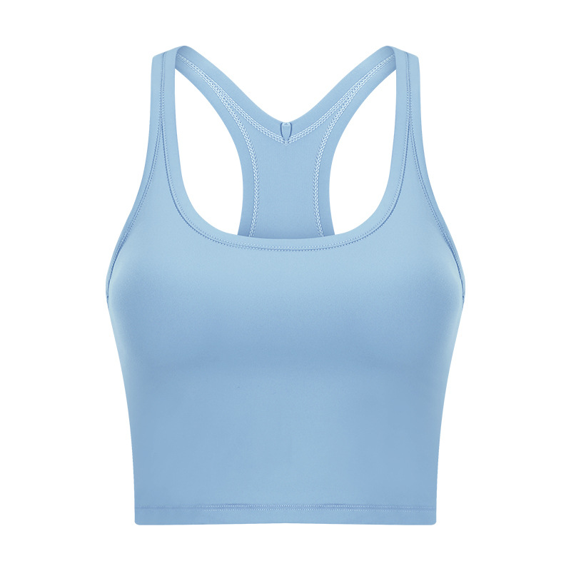 SKL-GSS2081 HIGH STRETCHY BACKLESS YOGA BRA