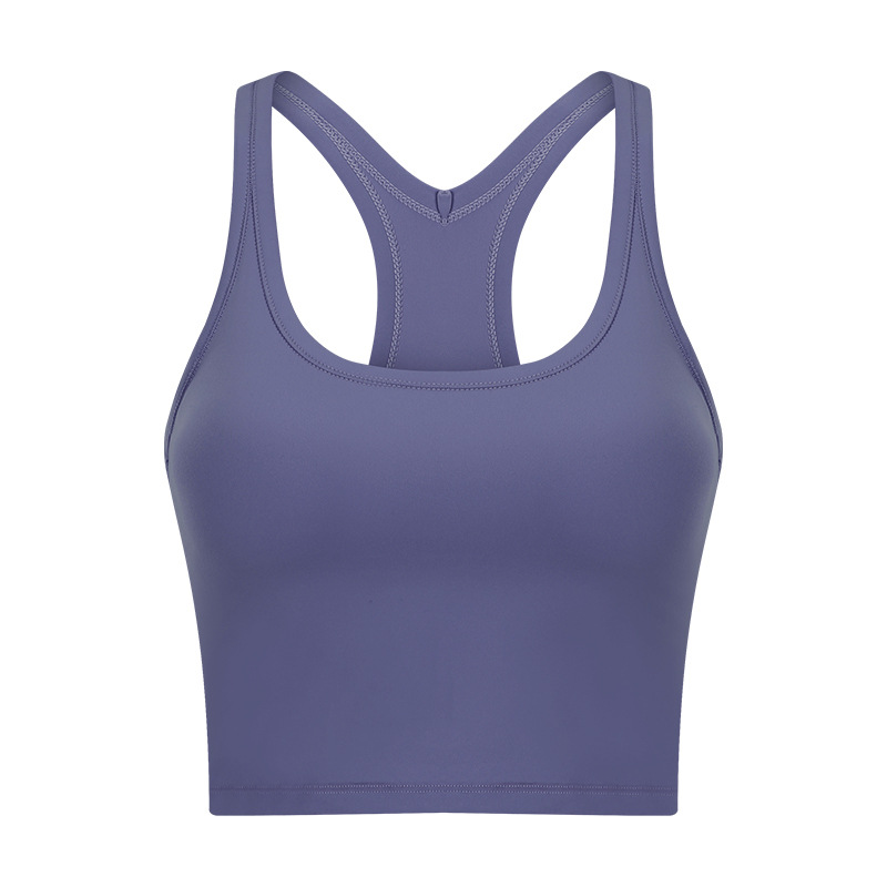 SKL-GSS2081 HIGH STRETCHY BACKLESS YOGA BRA