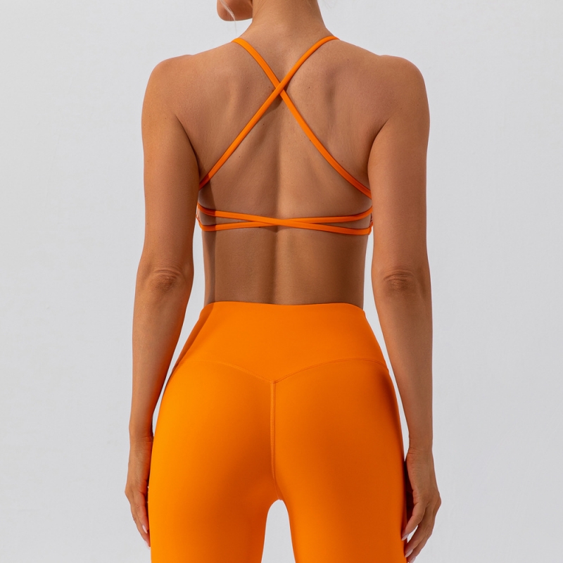 SKL- YW418+KW225 SLEVELESS BACKLESS YOGA SETS