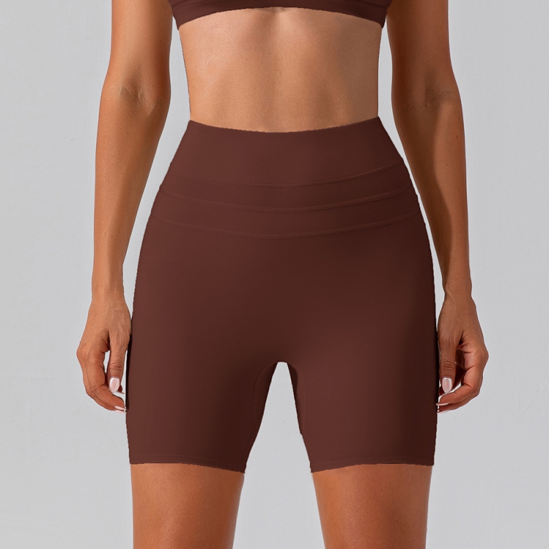 SKL-KW247 HIGH WAIST BUTT LIFT HIP YOGA SHORTS