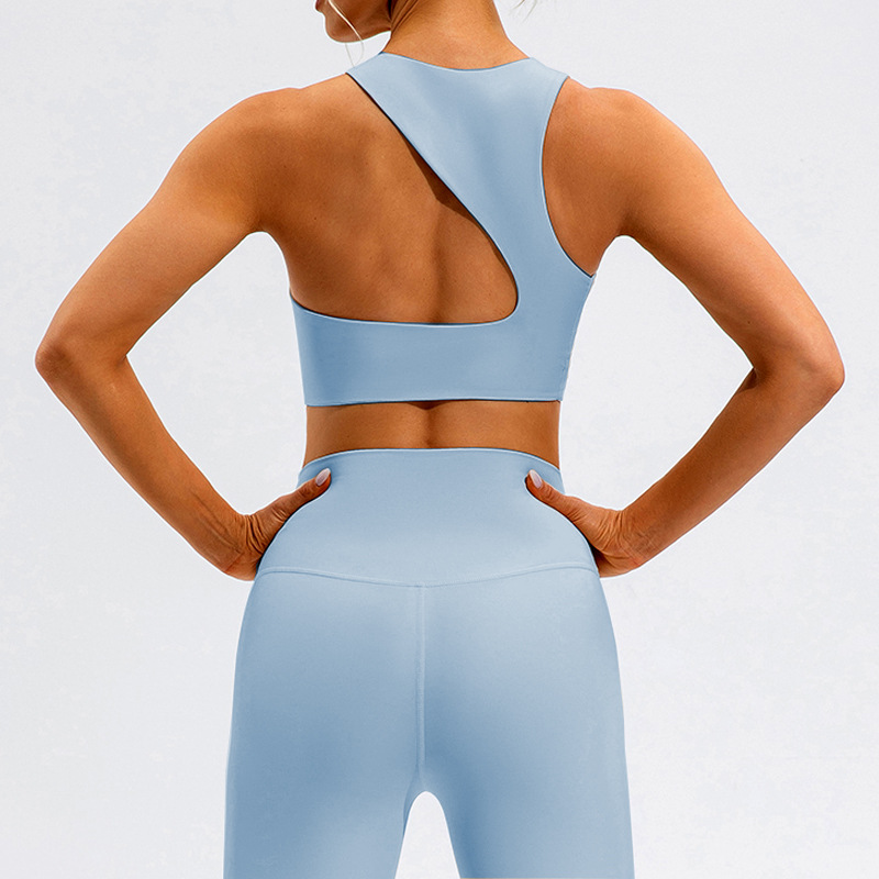 SKL- YW306+KW197 SLEVELESS BACKLESS YOGA SETS