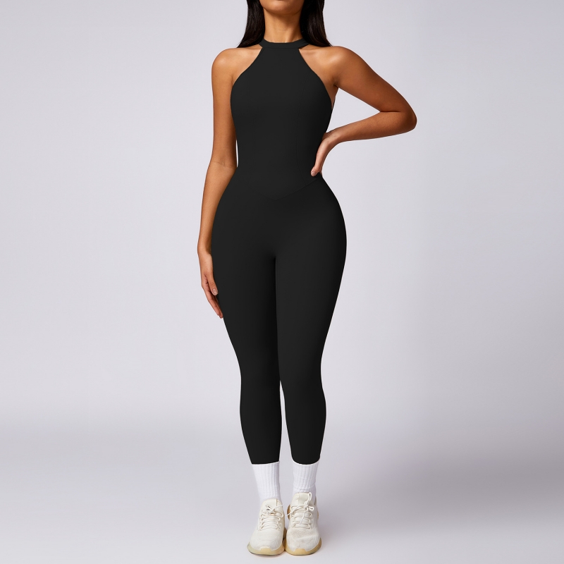 SKL-CLT8602 BACKLESS SLEEVELESS JUMPSUIT