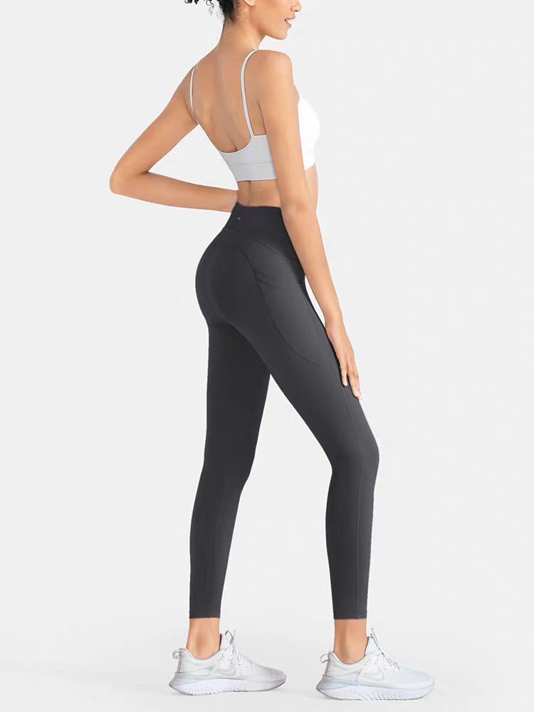 SKL-KW40 HIGH WAIST BUTT LIFT HIP YOGA PANTS