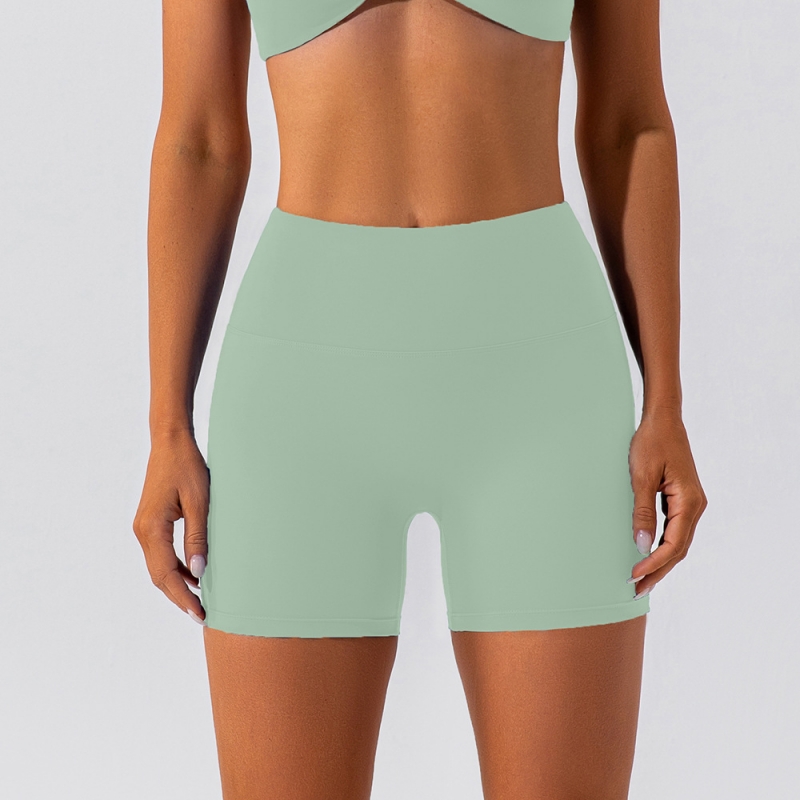 SKL-KW223 HIGH WAIST BUTT LIFT HIP YOGA SHORTS