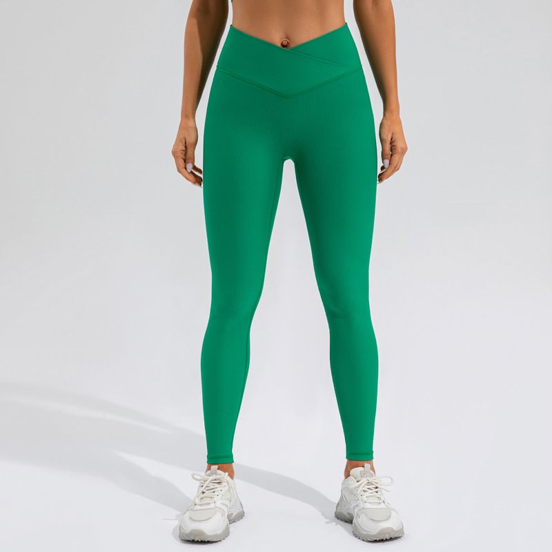 SKL-KW207 HIGH WAIST BUTT LIFT HIP YOGA PANTS