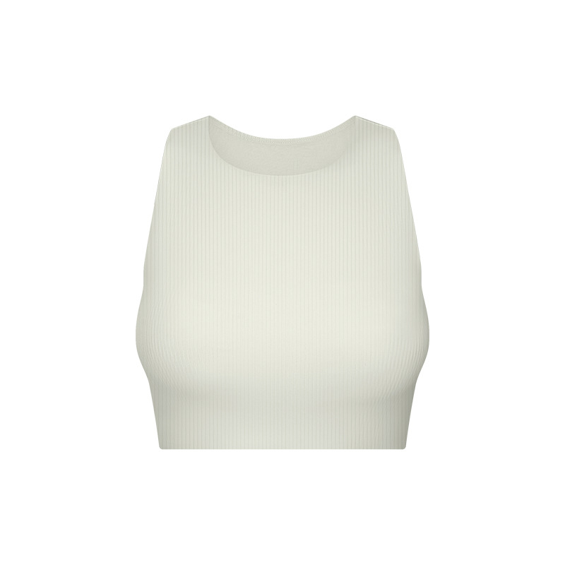 SKL-GSDT368 QUICK DRY ROUND NECKLINE BACKLESS VEST