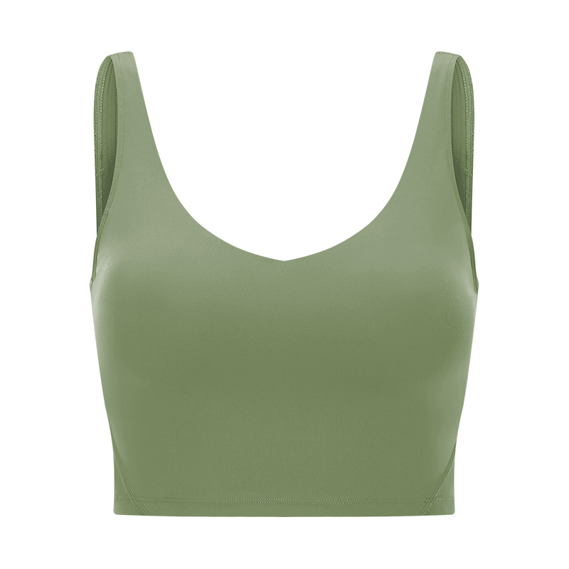 SKL-GSS2054 HIGH STRETCHY BACKLESS YOGA BRA