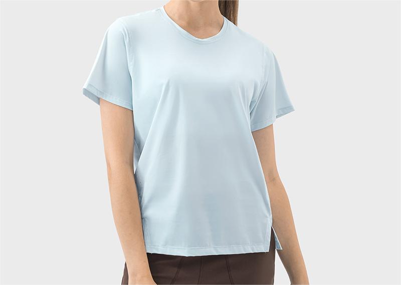 SKL-GSDSS059 QUICK DRY ROUND NECKLINE SHORT SLEEVE