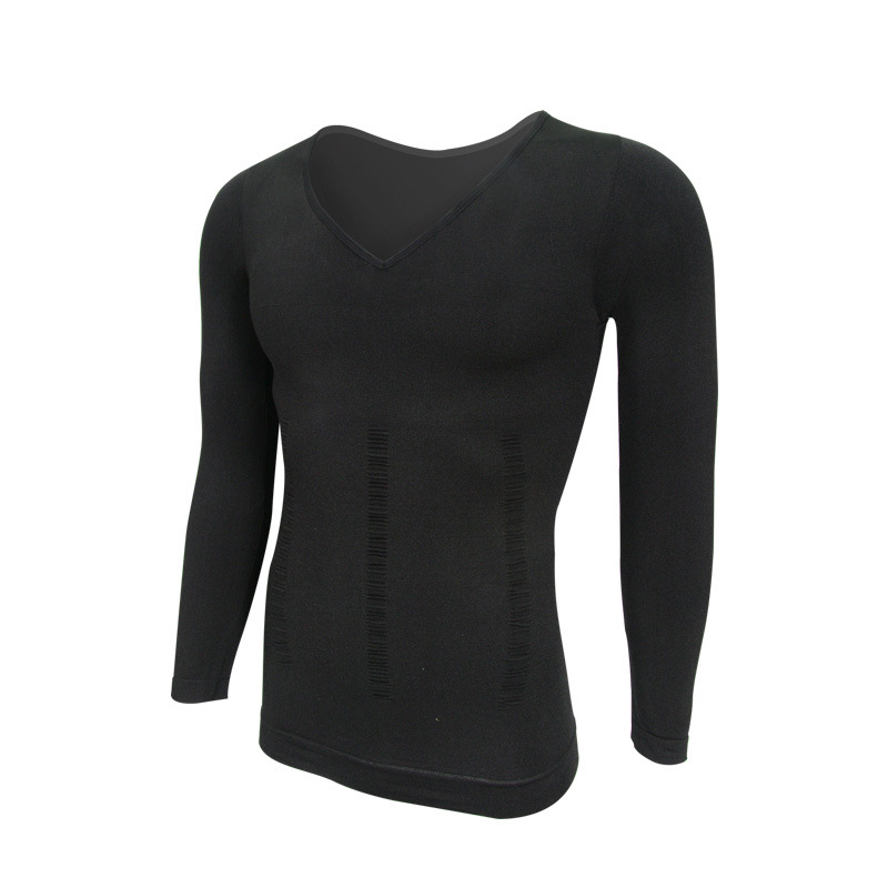 SKL-NVGTN19-m'sJD-cx01 LONG SLEEVE QUICK DRY TIGHT YOGA TOP