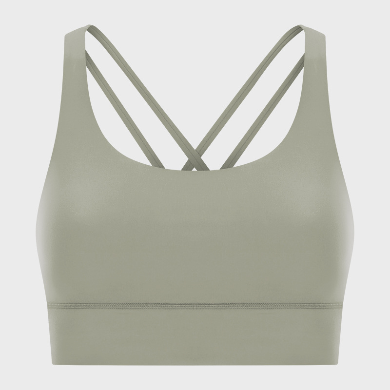 SKL-GSDW002 HIGH STRETCHY BACKLESS YOGA BRA