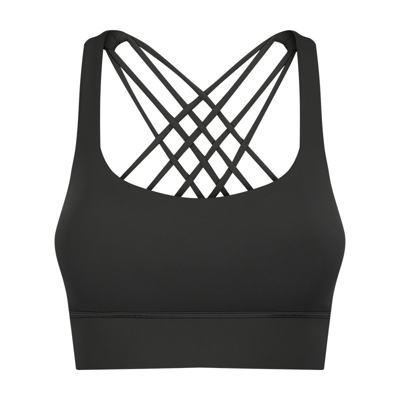 SKL-GSS2010 HIGH STRETCHY BACKLESS YOGA BRA