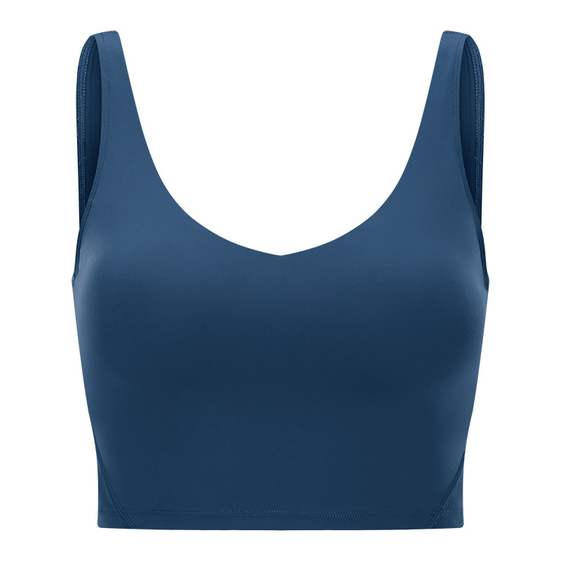 SKL-GSS2054 HIGH STRETCHY BACKLESS YOGA BRA